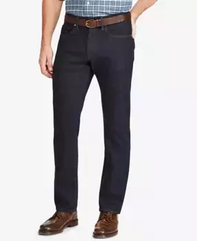 Мужские прямые джинсы Big & Tall Prospect с эффектом стрейч Polo Ralph Lauren, синий