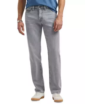 Мужские прямые джинсы Driven Relaxed Fit серого цвета Buffalo David Bitton, серый