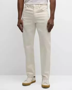 Мужские прямые джинсы FRAME, цвет Off White