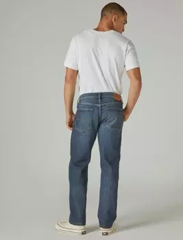 Мужские прямые джинсы Lucky Brand 363 Vintage, цвет Medium Blue