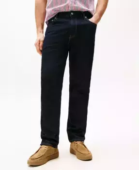 Мужские прямые джинсы Mercer Tommy Hilfiger, черный