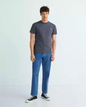 Мужские прямые джинсы рабочие брюки Carhartt WIP, синий