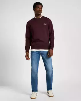 Мужские прямые джинсы с 5 карманами Brooklyn Lee, синий