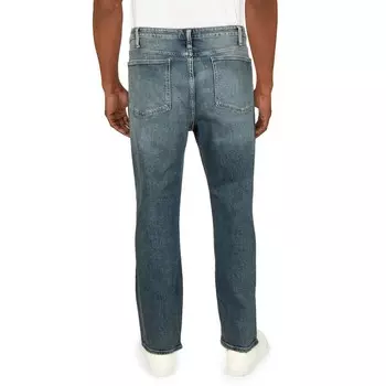 Мужские прямые джинсы со средней посадкой и прямыми штанинами Silver Jeans Co., цвет Indigo