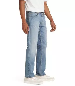 Мужские прямые синие джинсы свободного кроя Levi's 559 с низкой посадкой, синий