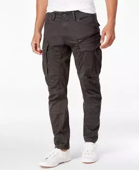 Мужские прямые зауженные брюки-карго rovic zip 3d G-Star Raw