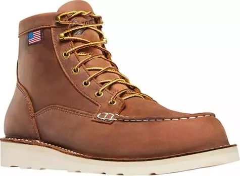 Мужские рабочие ботинки Danner Bull Run Moc Toe 6 дюймов EH