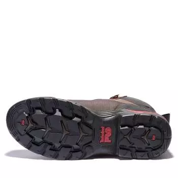 Мужские рабочие ботинки Timberland PRO Payload 6 дюймов со стальным носком, цвет Brown Red