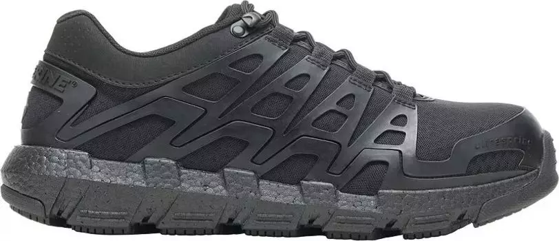 Мужские рабочие ботинки Wolverine Rev Durashock с ультрапружинной вентиляцией, черный