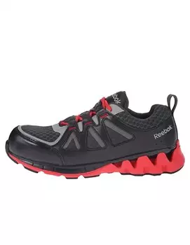 Мужские рабочие туфли Ziggick — широкие, черно-красные Reebok
