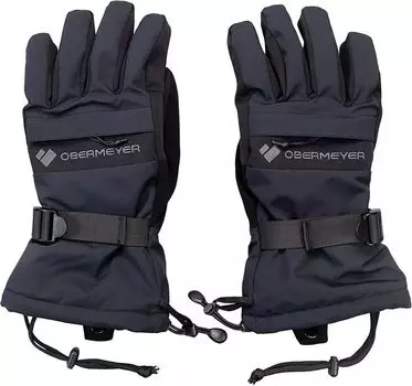 Мужские регулирующие перчатки Obermeyer, черный