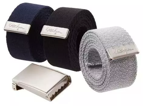 Мужские ремни для гольфа Walter Hagen, 3 комплекта с перепонками, мультиколор