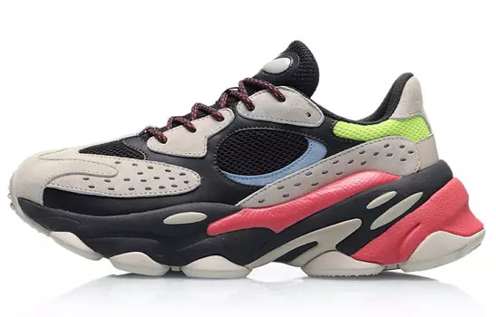 Мужские ретро-туфли Chenpeng NYC Fashion Week X CounterFlow Alien Dad - белые/бежевые/серые Lining