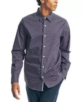 Мужские рубашки slim-fit navtech performance stretch с длинными рукавами Nautica, мульти