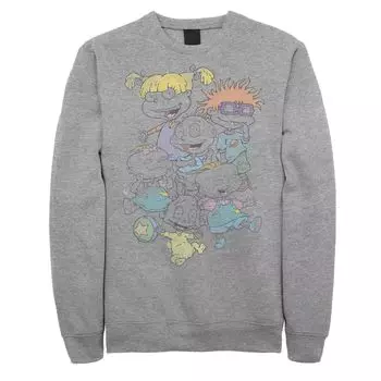 Мужские Rugrats Watercolor Group Флис Licensed Character