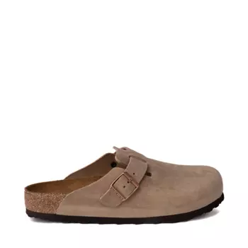 Мужские сабо Birkenstock Boston с мягкой стелькой, цвет Tobacco
