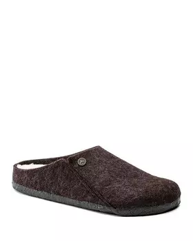 Мужские сабо из овчины Birkenstock Zermatt, коричневый