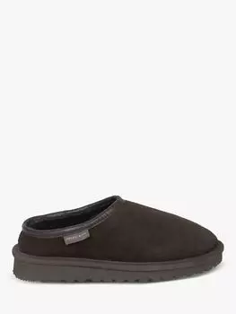 Мужские сабо из овчины с задником Celtic & Co., Mocca