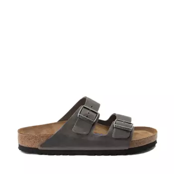 Мужские сандалии Birkenstock Arizona с мягкой стелькой, цвет Iron