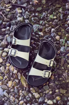 Мужские сандалии Birkenstock Mogami Terra, цвет Eucalyptus