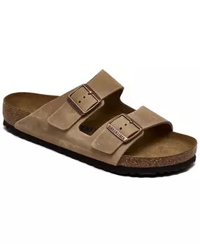 Мужские сандалии из промасленной кожи Arizona Essentials с двумя ремешками от Finish Line Birkenstock