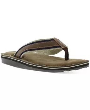 Мужские сандалии khombu joel flip-flop Weatherproof Vintage, коричневый