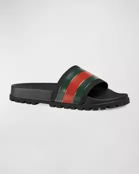 Мужские сандалии Pursuit Trek Web Slide Gucci