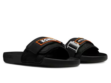 Мужские сандалии с ремешком X McLaren Kswiss, цвет Black, Papaya