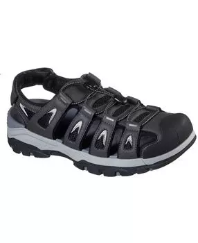 Мужские сандалии tresmen outseen с регулируемыми ремешками от finish line Skechers, серый