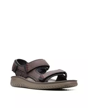 Мужские сандалии wesley bay Clarks, коричневый