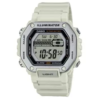 Мужские серые часы MWD-110H-8AVDF CASIO