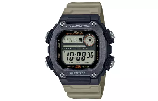 Мужские серые часы серии G-SQUAD DW-291HX-5AV CASIO