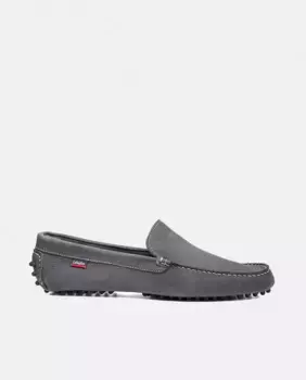 Мужские серые кожаные лоферы с технологией Adaptaction Callaghan, серый