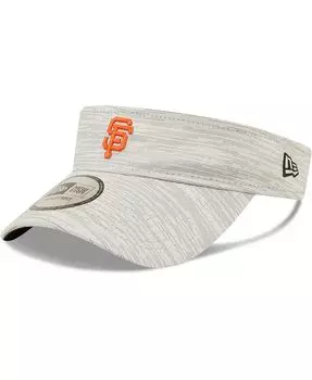 Мужские серые козырьки San Francisco Giants Distinct Visor New Era