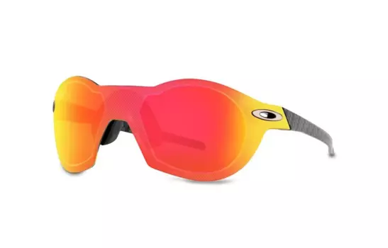 Мужские серые нейлоновые солнцезащитные очки неправильной формы Oakley