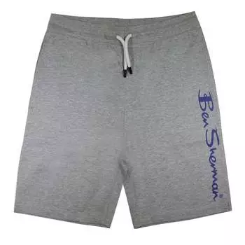 Мужские серые шорты с логотипом Ben Sherman, серый