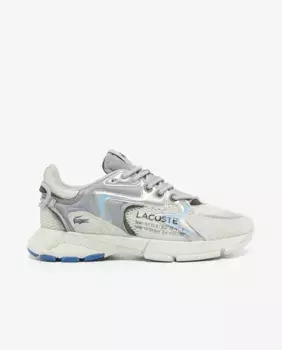 Мужские серые спортивные туфли Lacoste, светло-серый