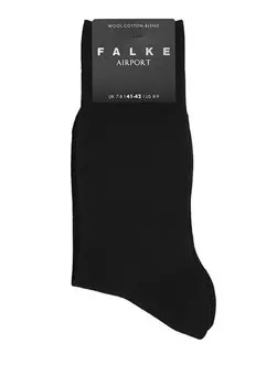 Мужские шерстяные носки Falke, черный