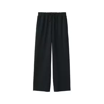 Мужские широкие брюки Muji домашние, черный