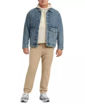 Мужские широкие укороченные брюки-чиносы Big & Tall XX Standard Tapered Fit Levi's, белый