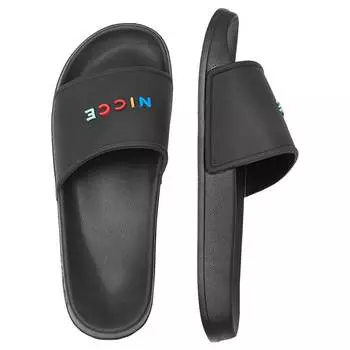 Мужские шлепанцы Dallas черные Nicce, черный