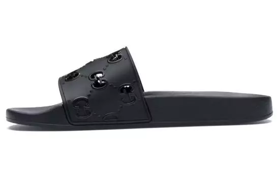 Сандалии GUCCI GG Rubber Slides