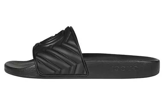 Сандалии GUCCI Matelasse Slide Black