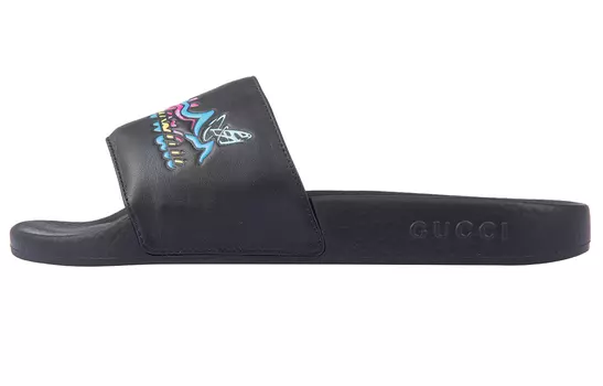 Сандалии GUCCI Pursuit Slide 'Hawaii - Black'