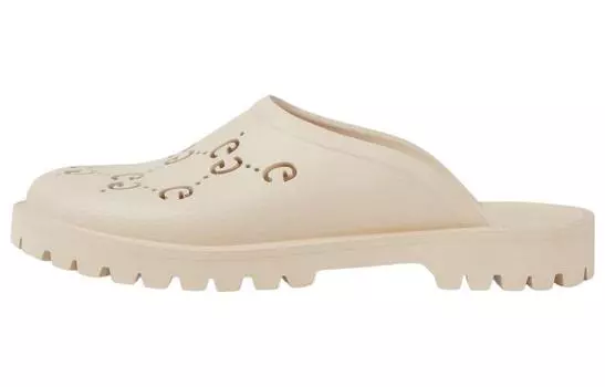 Шлепанцы мужские Gucci, белый