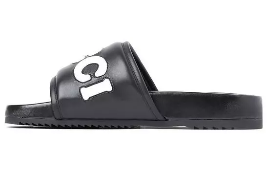 Шлепанцы мужские Gucci Jumbo Logo, черный