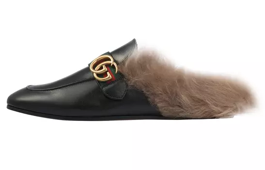 Мужские шлепанцы Gucci Princetown