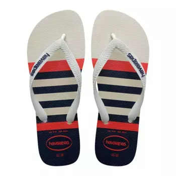Мужские шлепанцы Havaianas Top Nautical для плавания, белый/темно-синий
