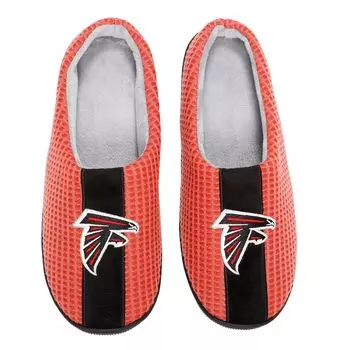 Мужские шлепанцы из пены с эффектом памяти FOCO Red Atlanta Falcons Team Stripe