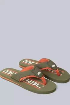 Мужские шлепанцы Jekyl Animal, зеленый